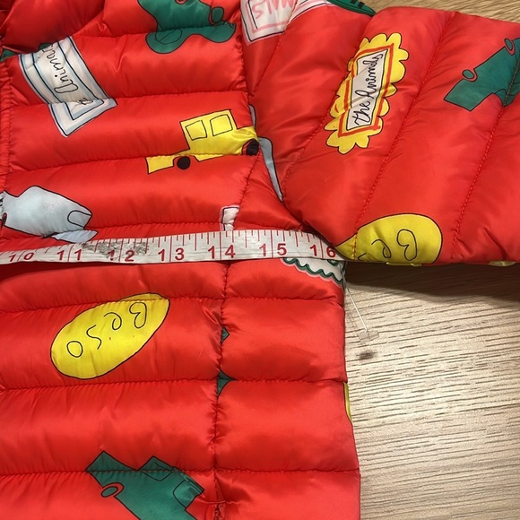 Save the Duck X The Animal observatory Kids Red lobster coat sz 6 Nwot,8 yrs NWT - Picture 14 of 15